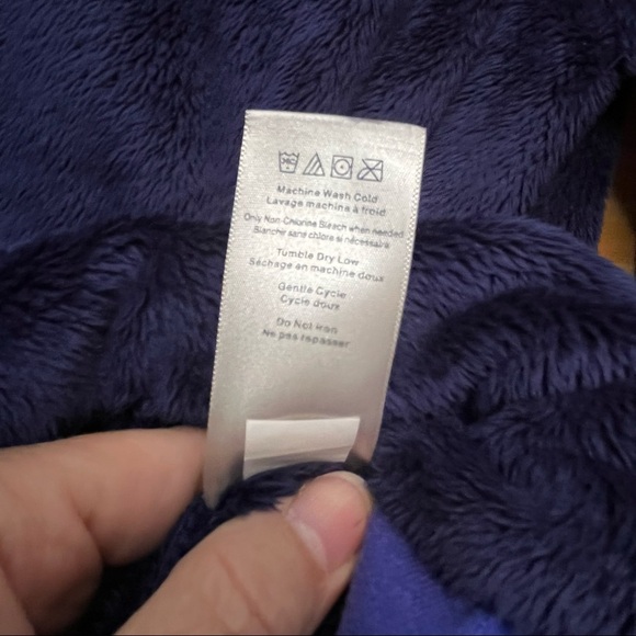 Merrell Navy Blue Super Soft Fleece Jacket Size Small - Picture 7 of 9